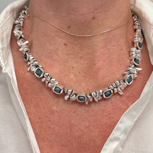 UNO del 50 Charismatic Silver plated necklace - Picture 5 of 8